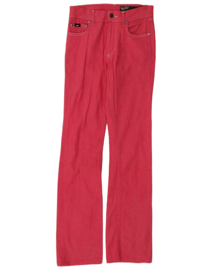 Blugi pentru dama Gas Bootcut W26 L31 bumbac roz