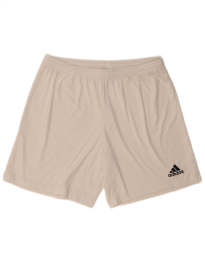 ADIDAS Mens Aeroready Sport Shorts XL  White Polyester