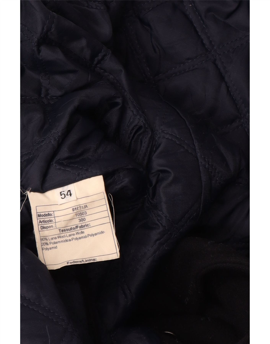 Palton pentru bărbați Marina Yachting IT 54 2XL Lână bleumarin