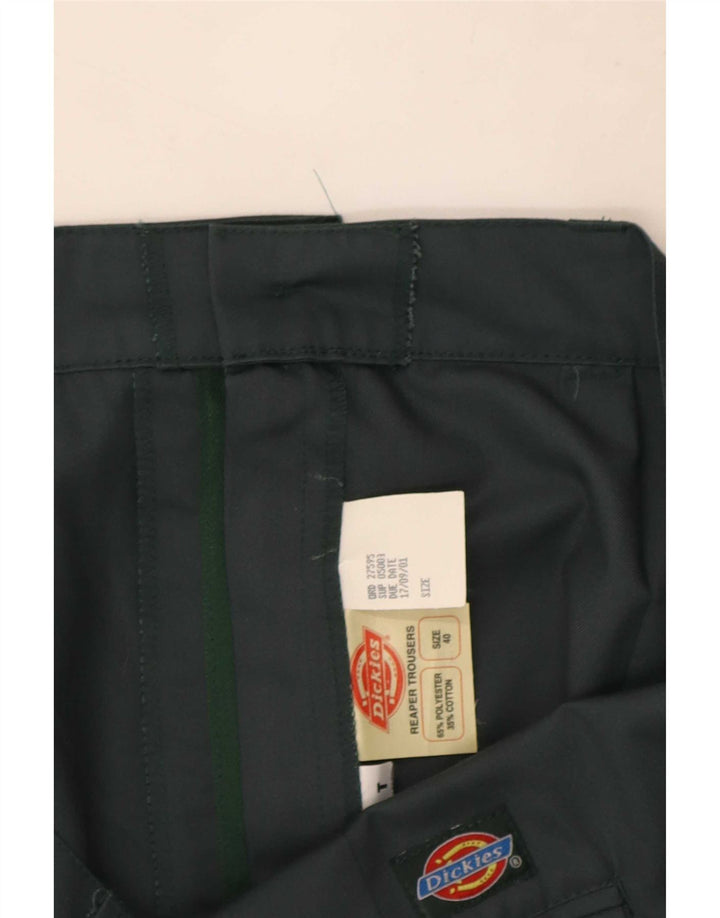 Pantaloni chino drepți pentru bărbați Dickies L40 L30 Poliester verde