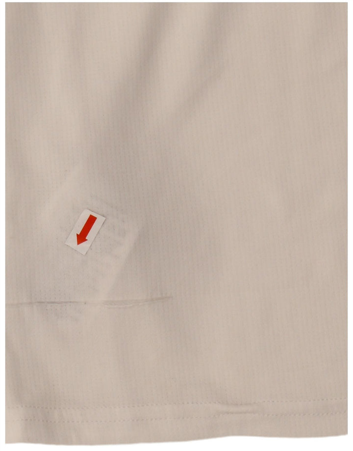 Tricou ADIDAS Climacool pentru bărbați Top mic din poliester alb