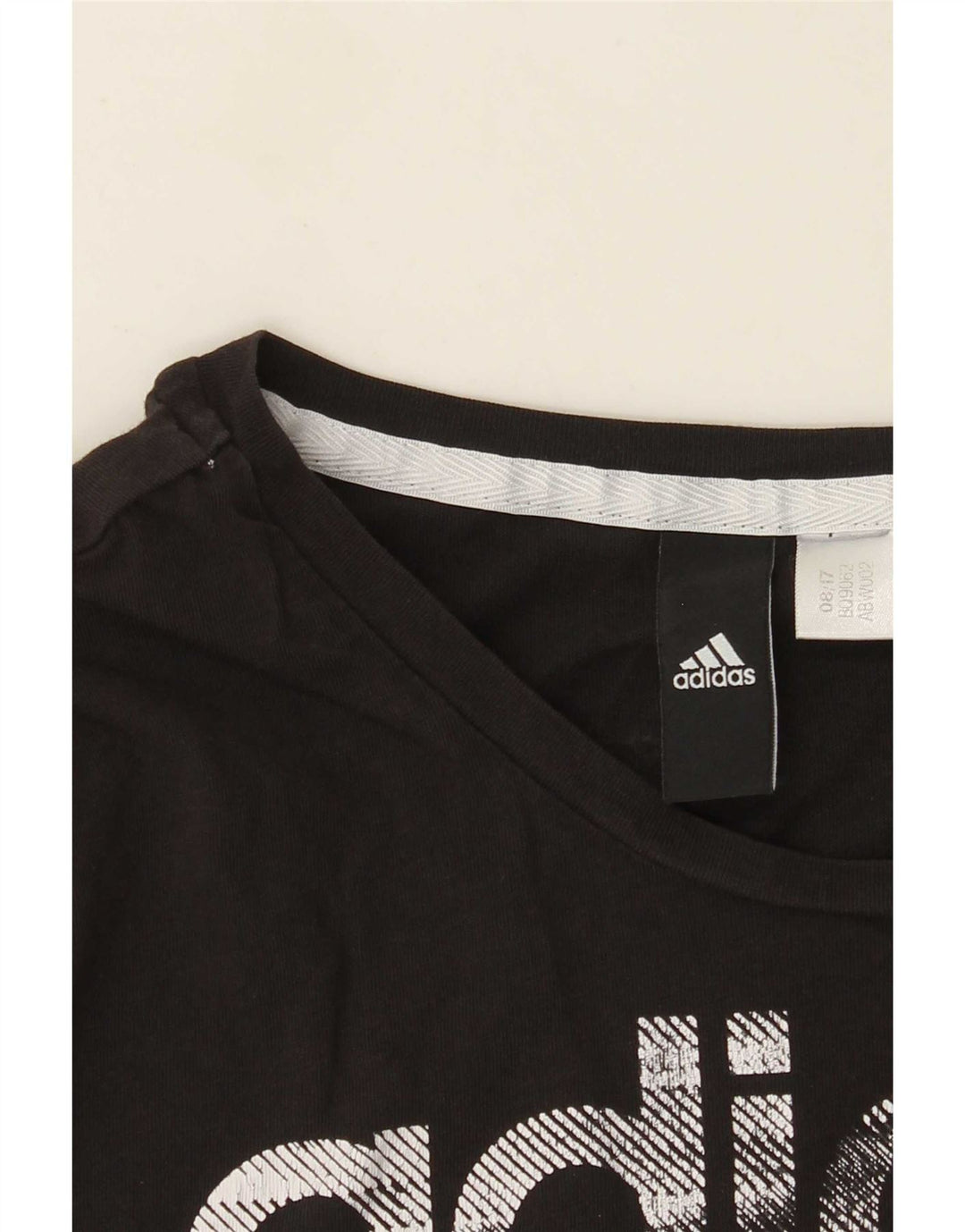 Tricou grafic Adidas pentru femei Top UK 12 Medium Negru