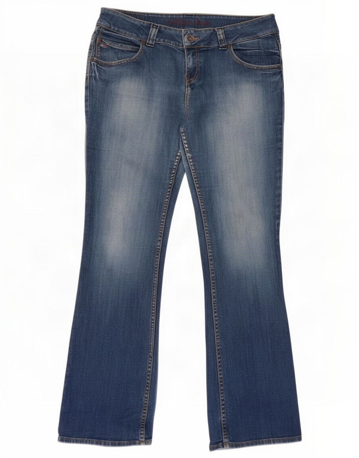 Blugi Tommy Hilfiger pentru damă, cu bootcut obișnuit, W34 L34, bumbac albastru