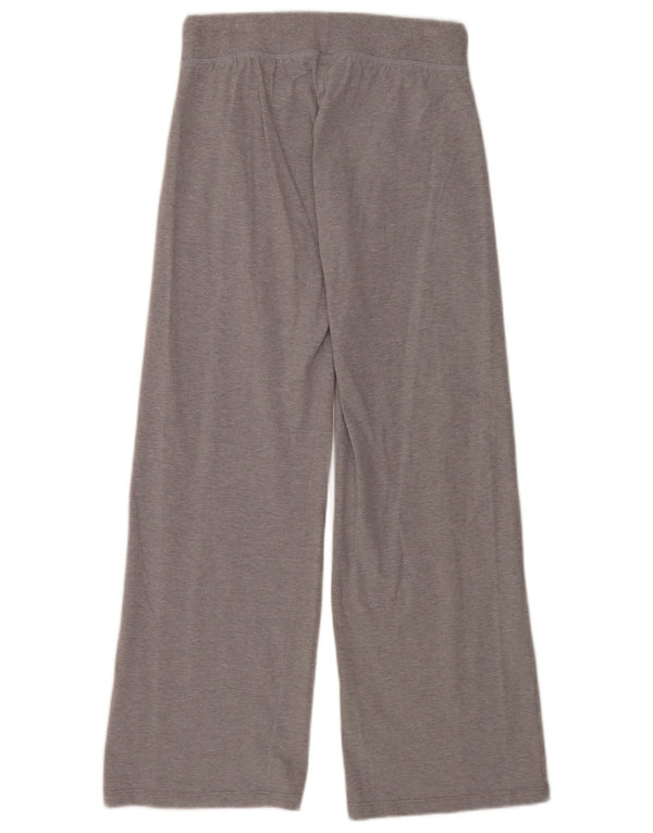 Pantaloni de trening Converse pentru femei cu picioare largi UK 14, mare, gri, bumbac cu pete