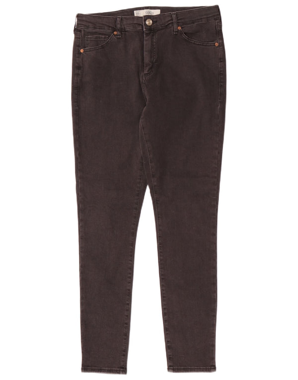 Topshop Blugi Skinny Sidney pentru femei W30 L28 bumbac negru