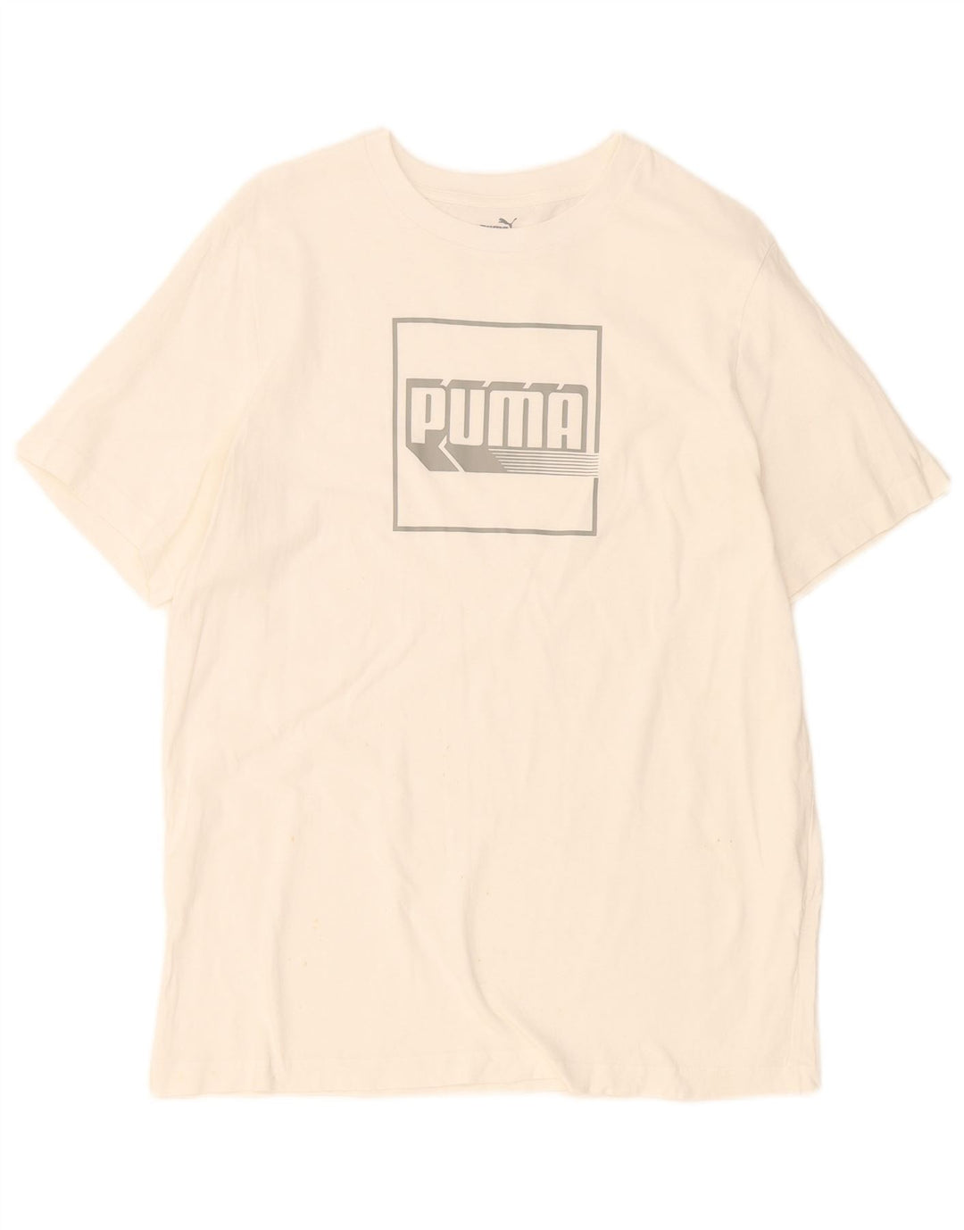 Tricou grafic Puma pentru bărbați Top Large White