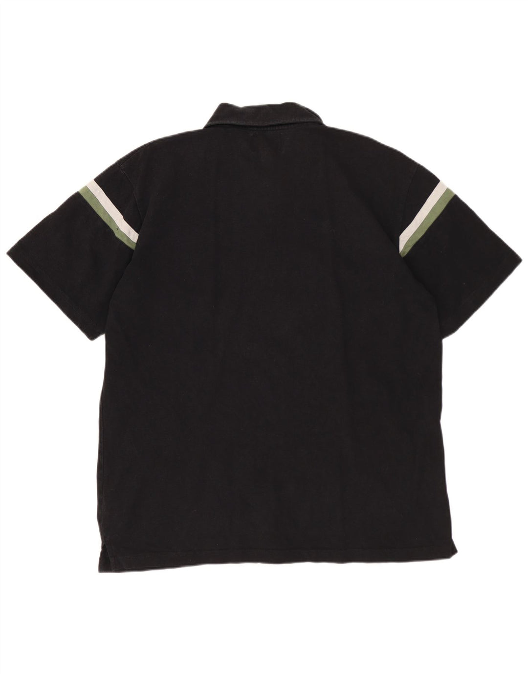 Tricou polo pentru bărbați LEE, mare, negru, cu dungi