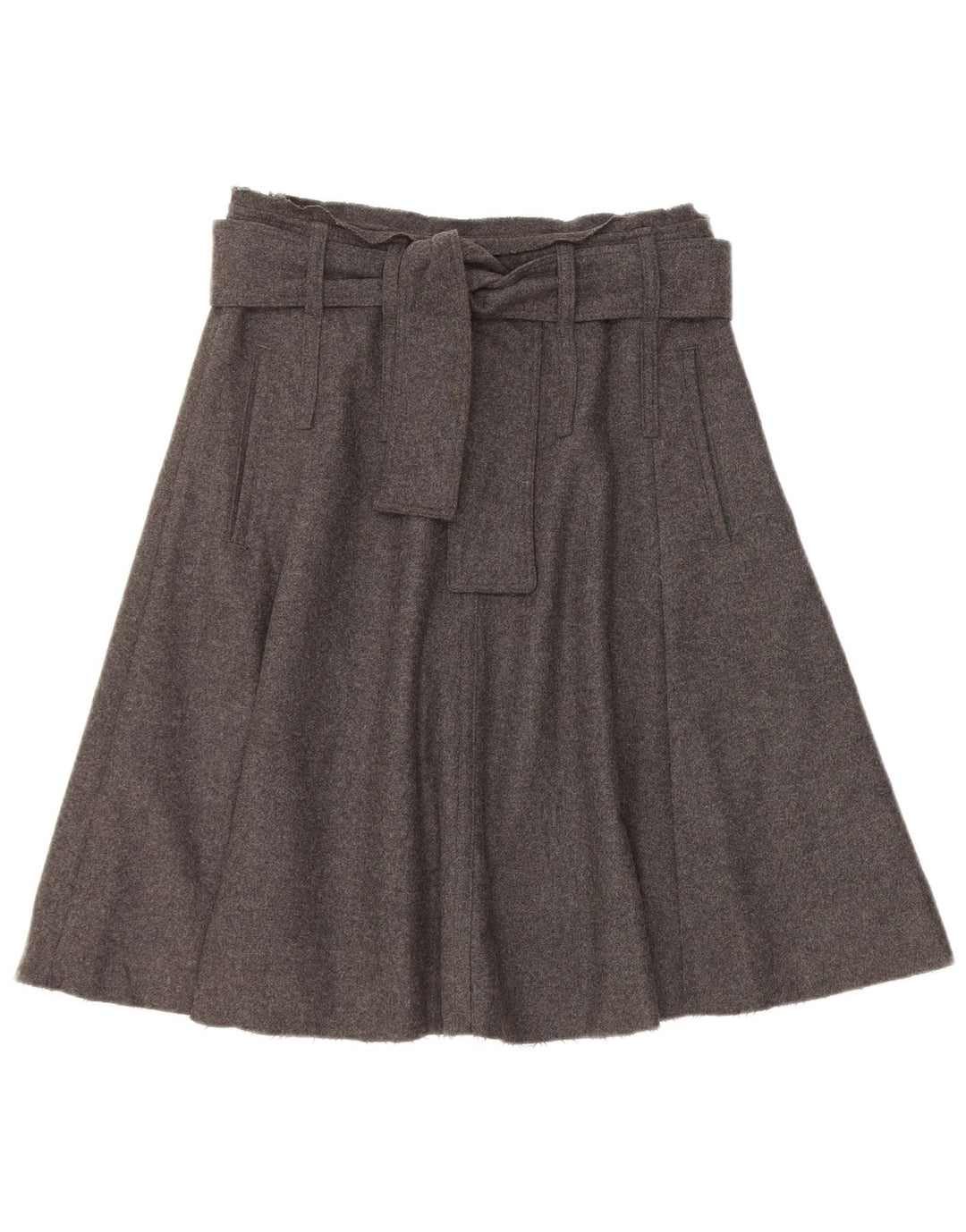 Fusta A-Line pentru femei Henry Cottons IT 42 Medium W28 Lână gri