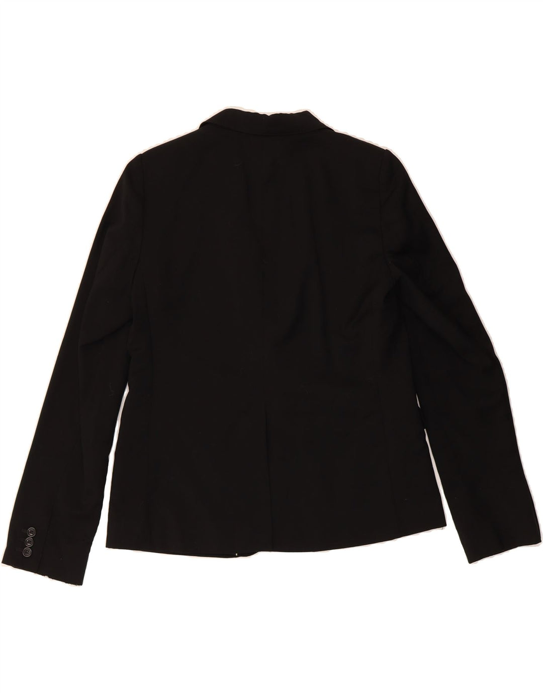 FRENCH CONNECTION Womens 1 Button Blazer Jacket UK 14 Large Black Acetate Vintage French Connection and Second-Hand French Connection from Messina Hembry 