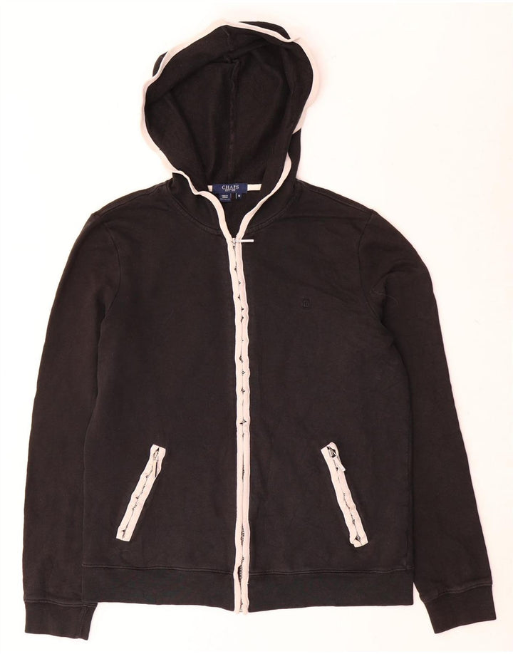 Pulover Chaps pentru femei, cu fermoar, UK 14 Medium Black