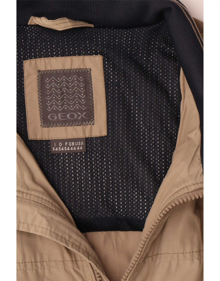 Geoc pentru bărbați Logan Bomber Jacket UK 44 2XL Bej Poliamidă