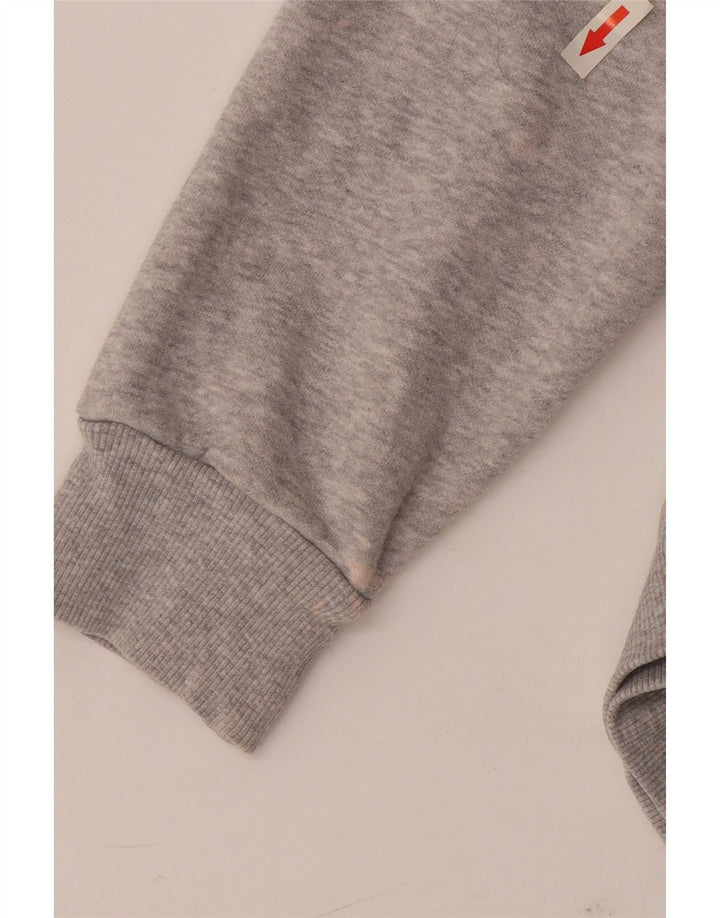 Pulover cu grafic pentru femei Puma, bumbac, gri mediu