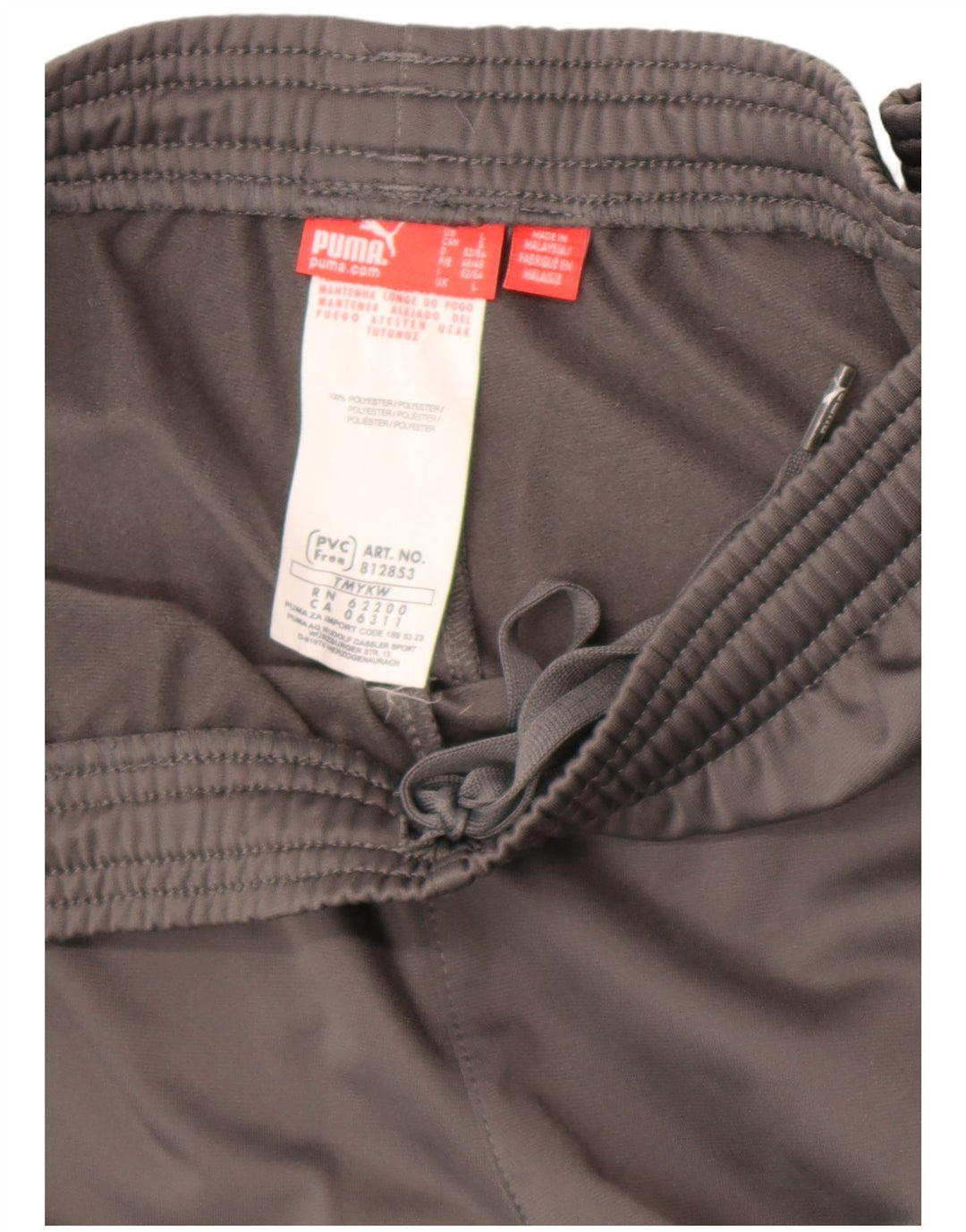 Pantaloni de trening Puma pentru bărbați, mari, gri, poliester