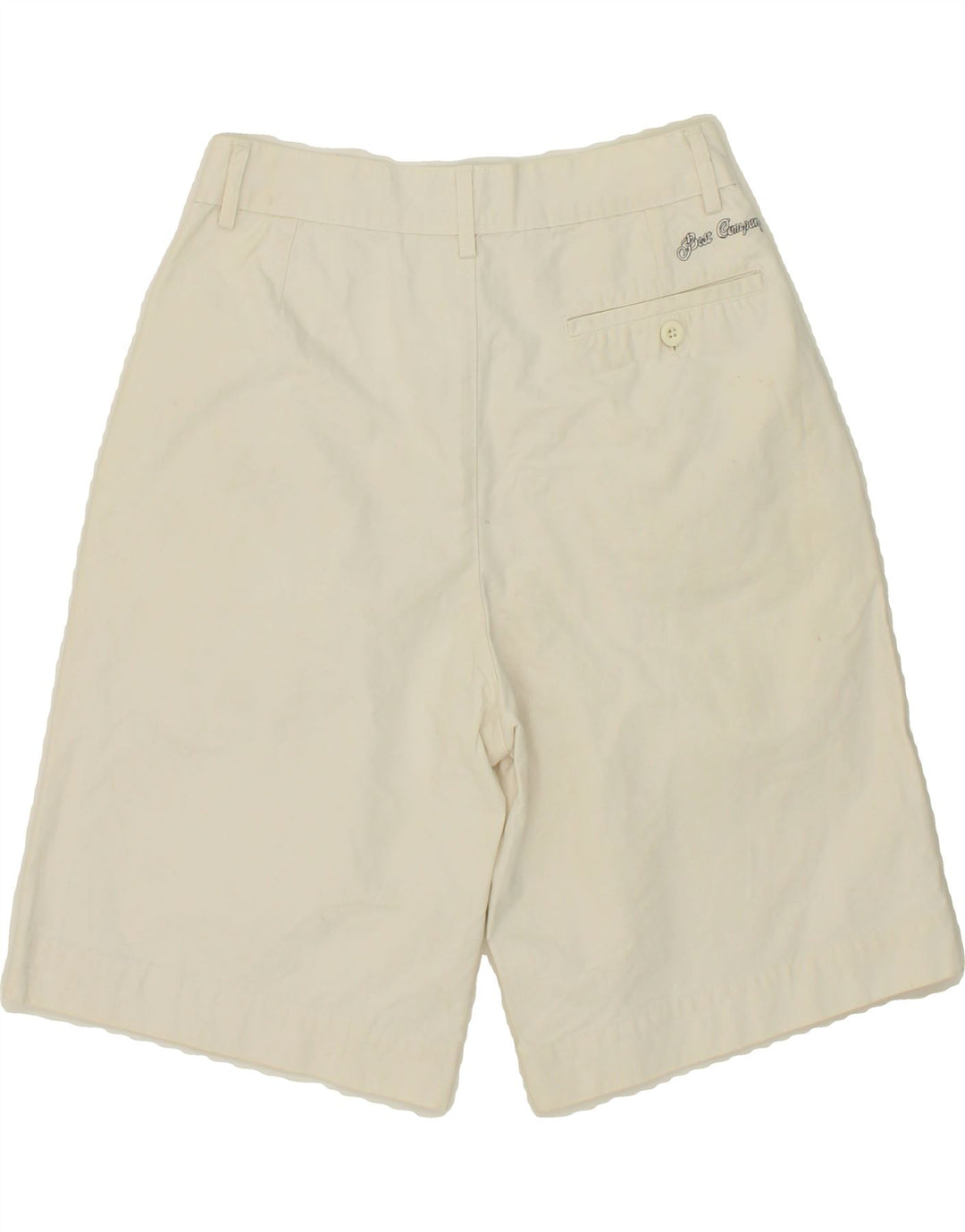 BEST COMPANY Womens Pegged Chino Shorts W30 Medium White Vintage Best Company and Second-Hand Best Company from Messina Hembry 
