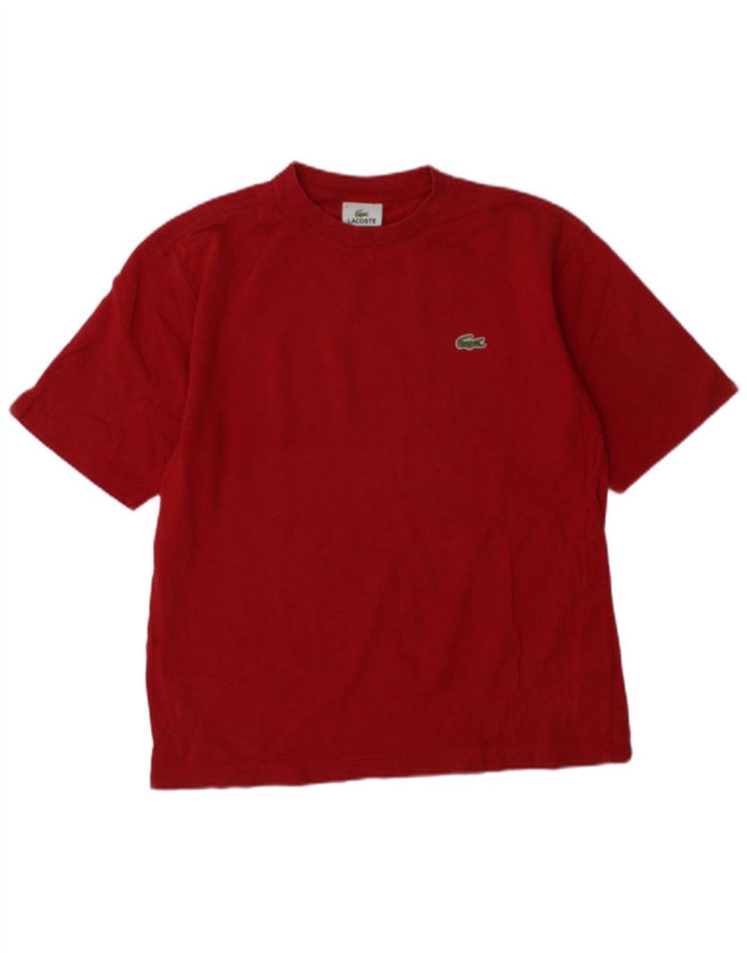 Tricou Lacoste Bărbați Top Marimea 3 Bumbac Roșu Mic