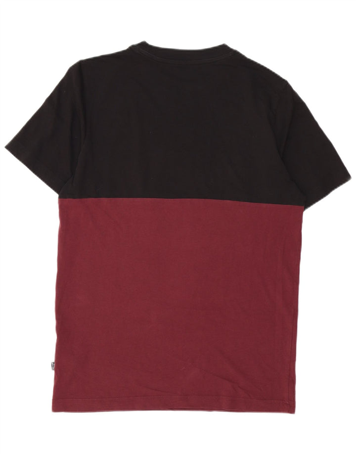 Tricou grafic Puma pentru bărbați Top mic maro din bumbac color bloc