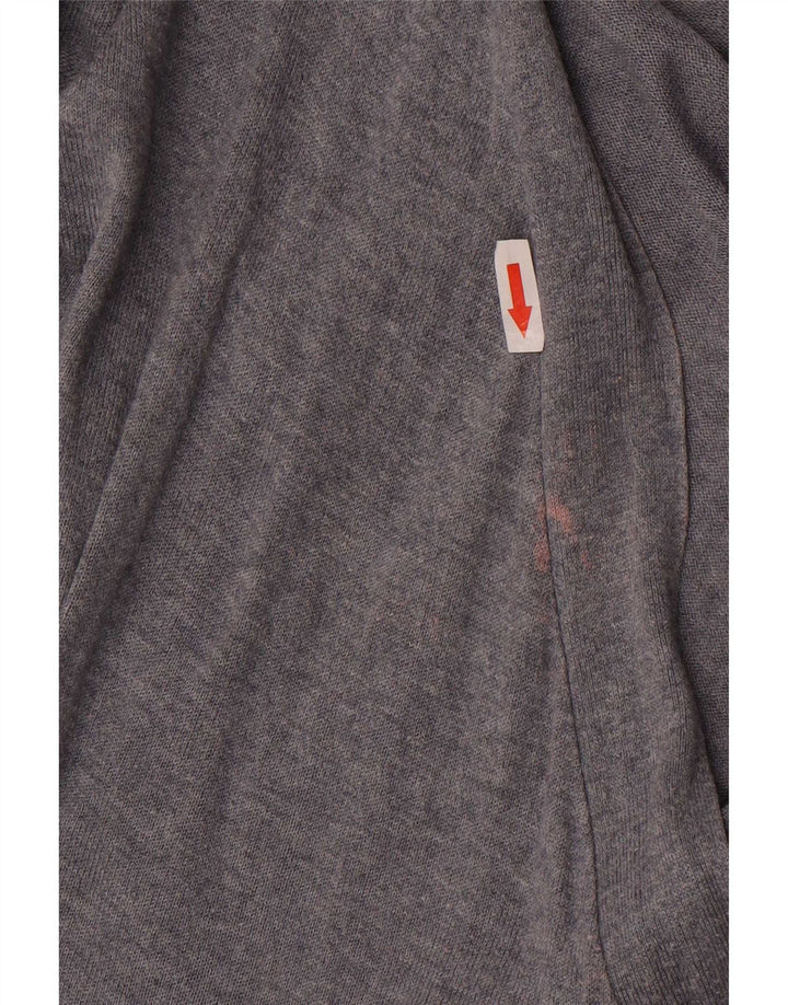 Pulover cardigan deschis pentru femei Zara UK 12, gri mediu