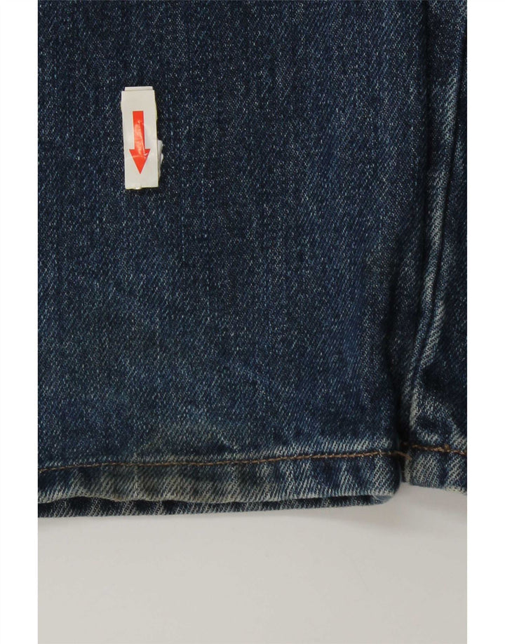 Blugi drepți Wrangler pentru bărbați, cu ajustare normală, W36 L34, bumbac albastru
