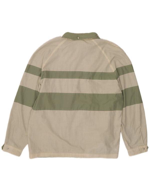 Jachetă reversibilă cu glugă vintage pentru bărbați IT 52 XL, verde, color block