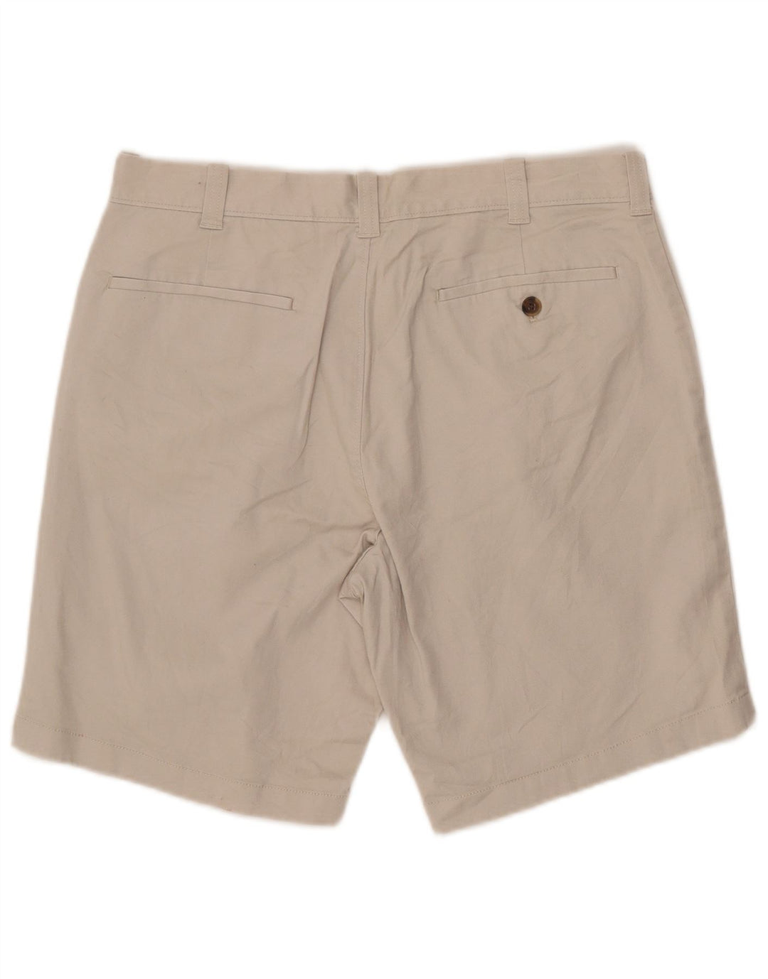 Pantaloni scurți chino mercantili pentru bărbați J. CREW W33 bumbac mediu bej