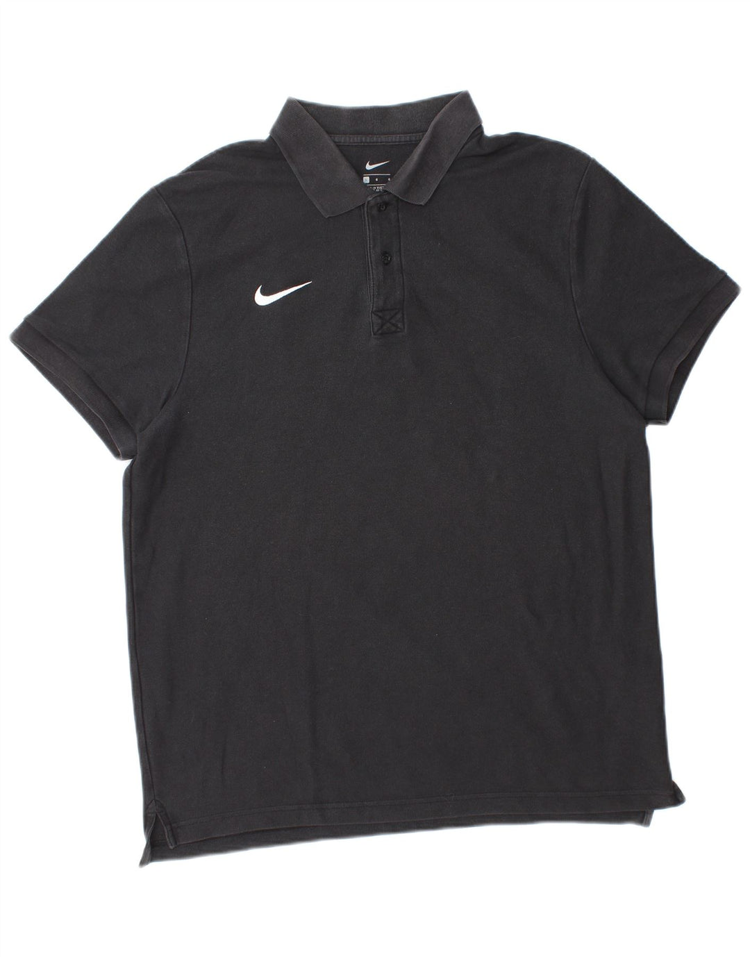 Tricou polo NIKE pentru bărbați, mare, negru, bumbac