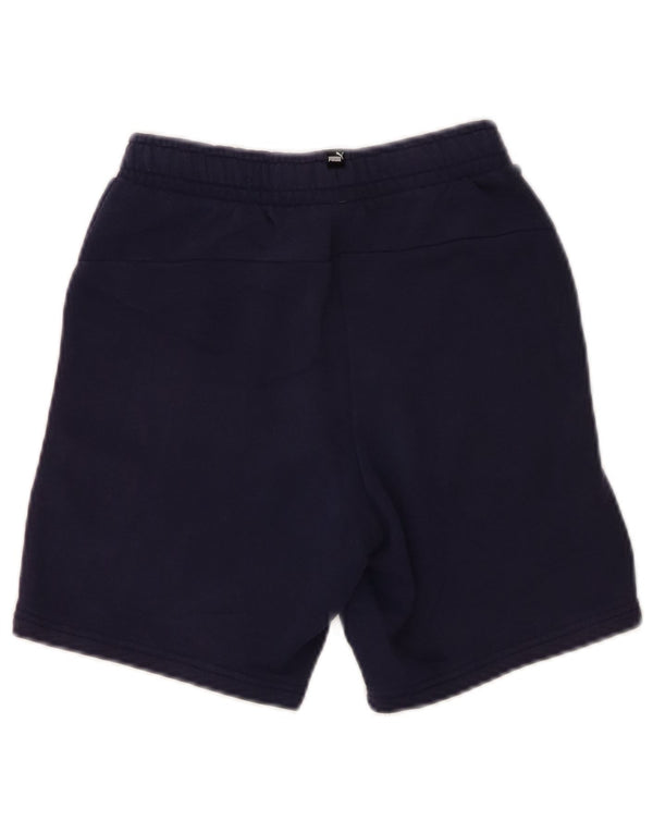 Pantaloni scurți sport Puma pentru băieți 9-10 ani bleumarin