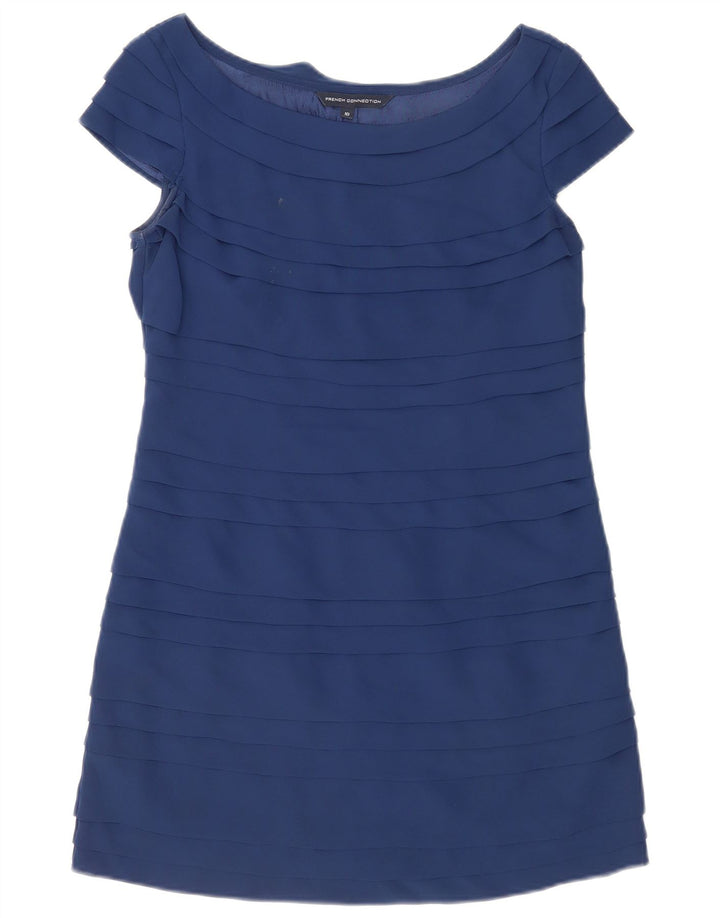 Rochie teacă pentru femei French Connection UK 10 Poliester albastru mic
