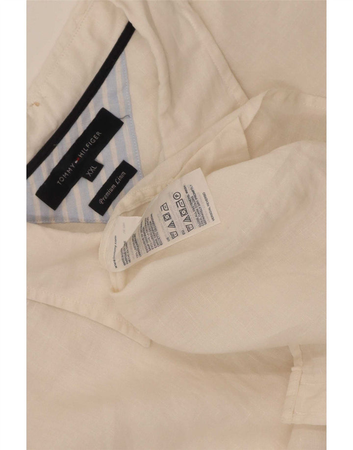 Cămașă Tommy Hilfiger pentru bărbați, 2XL, in alb