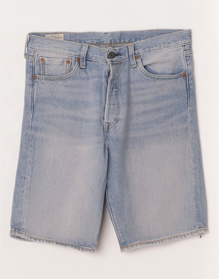 Pantaloni scurți Levi's 501 Denim W30 Medium Blue