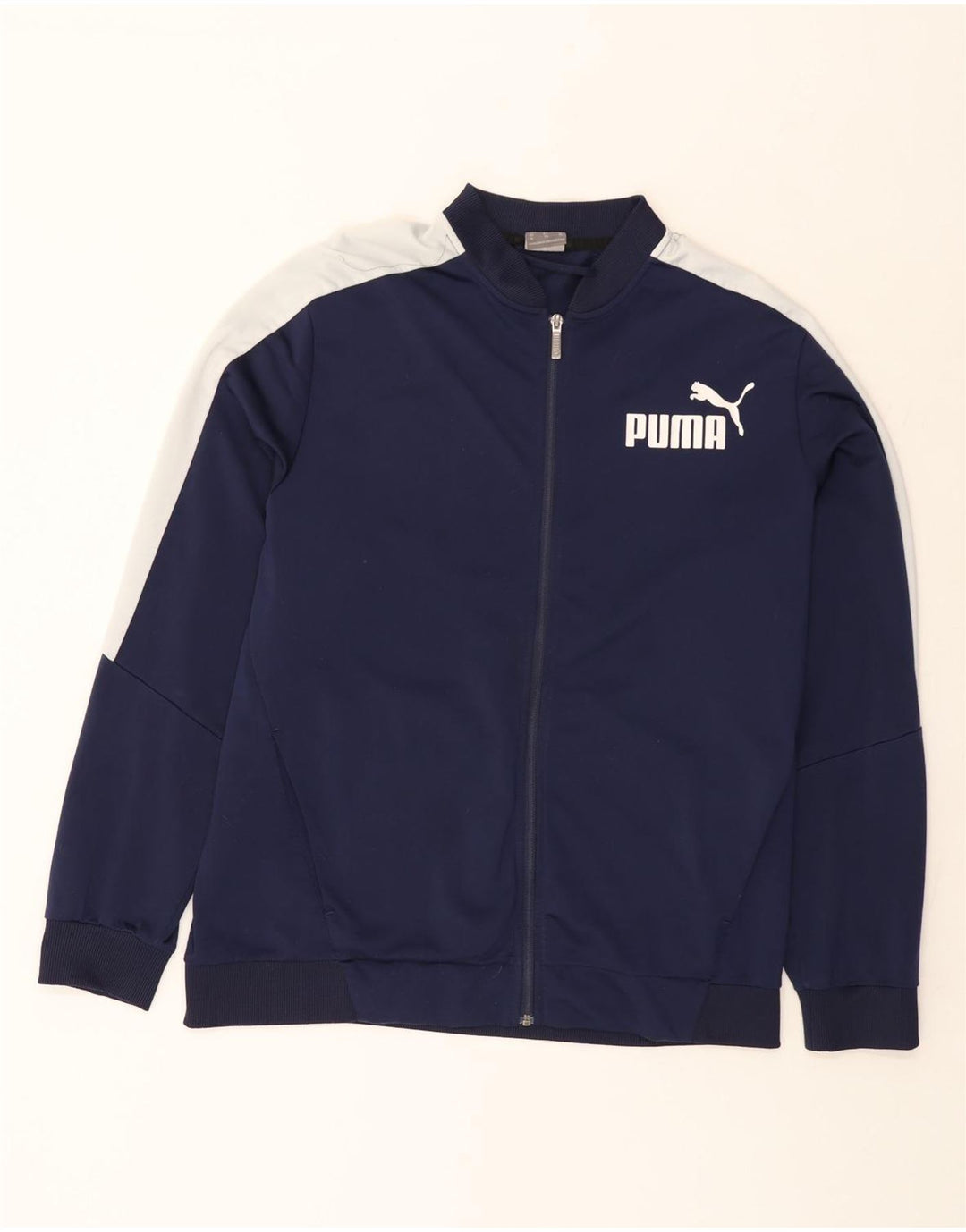 Jachetă de top pentru trening cu grafică Puma pentru bărbați, XL, bleumarin, color block