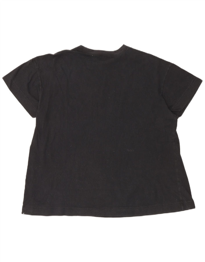 Tricou grafic supradimensionat pentru femei NIKE Top UK 10 Small Black