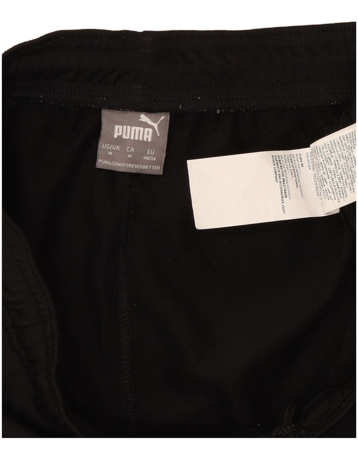 Pantaloni de trening PUMA pentru bărbați, poliester mediu negru