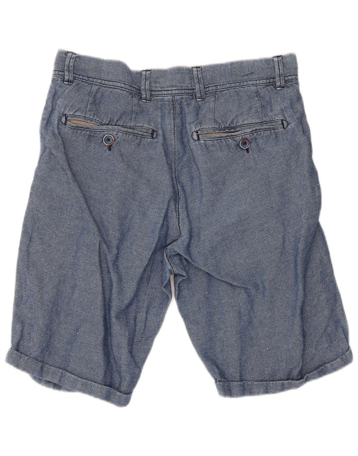 Pantaloni scurți chino regulați pentru femei Refrigiwear W30, bumbac albastru mediu