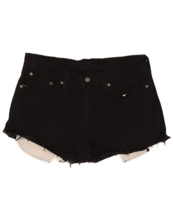 Pantaloni scurți Levi's 541 Denim W32 Large Black Bumbac