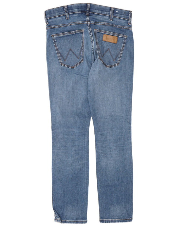 Blugi pentru bărbați Wrangler Larston Slim W30 L30 Bumbac albastru