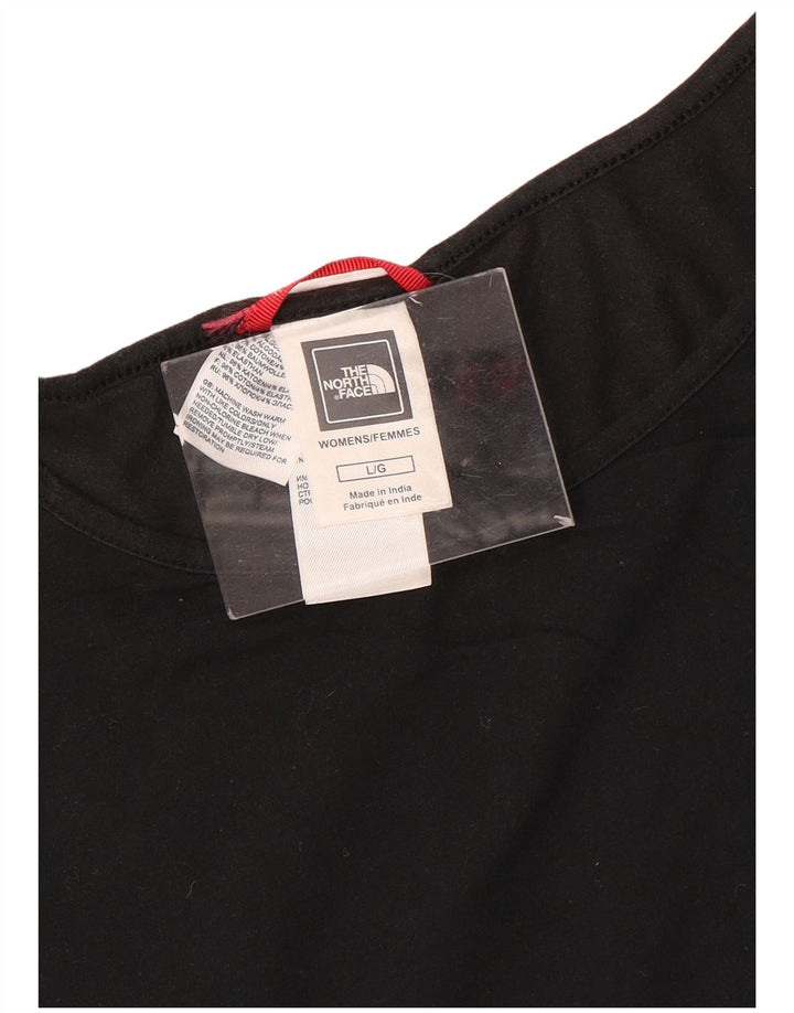 The NORTH FACE Cami Top pentru femei UK 14 Large Black Bumbac