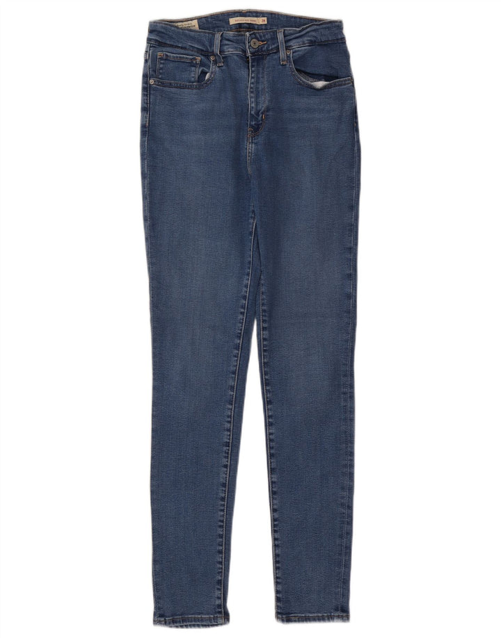 Blugi skinny cu talie mare 721 LEVI'S pentru femei W28 L30 albastru