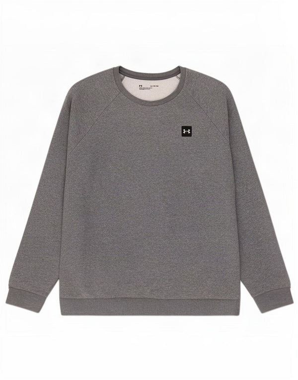 Pulover pentru bărbați Under Armour Loose Fit Jumper XL bumbac gri
