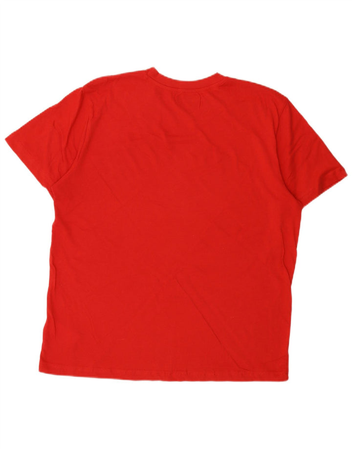 Tricou Bărbați Kappa Top Mare Bumbac Roșu
