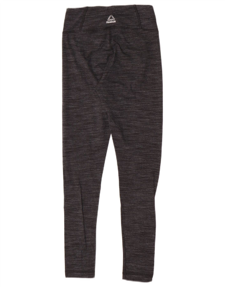 Leggings pentru femei Reebok UK 4/6 XS, gri pete