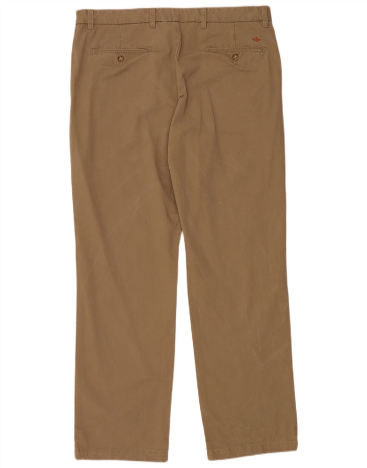 Pantaloni chino drepți pentru bărbați DOCKERS L38 L34 bumbac bej