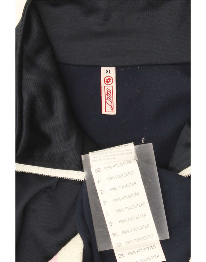 Jachetă de trening pentru femei Lotto UK 18 XL Bleumarin Poliester color bloc