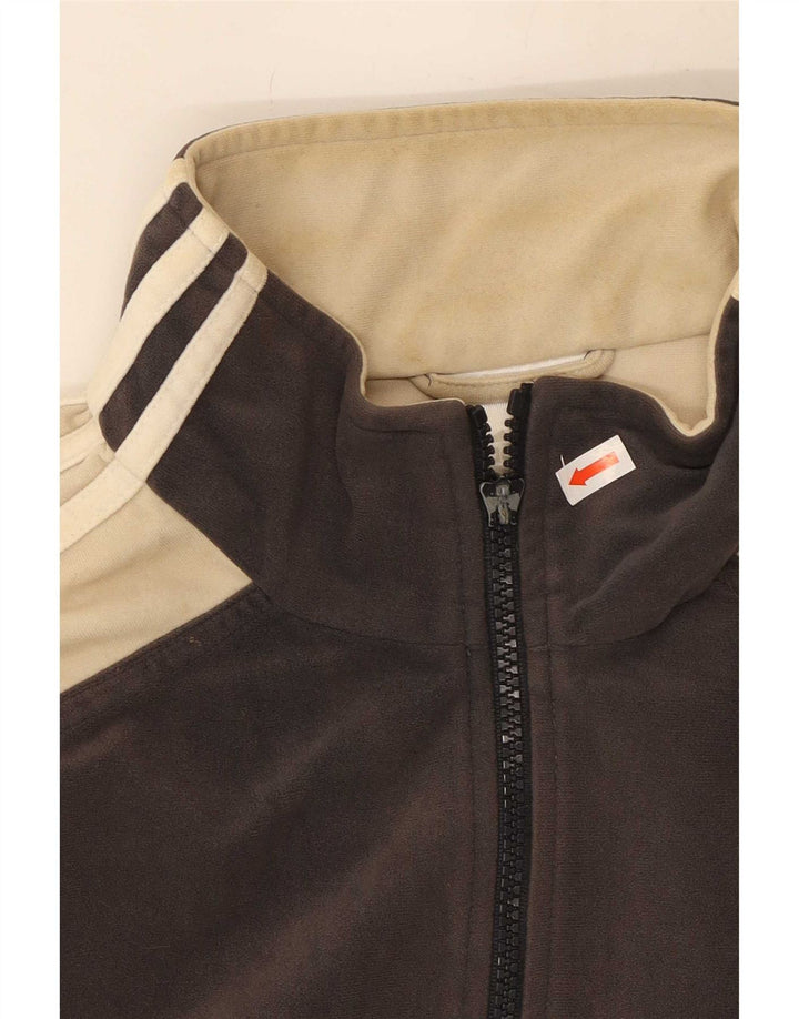 Jachetă de trening Adidas pentru bărbați Marea Britanie 38/40 Gri mediu Poliester color bloc