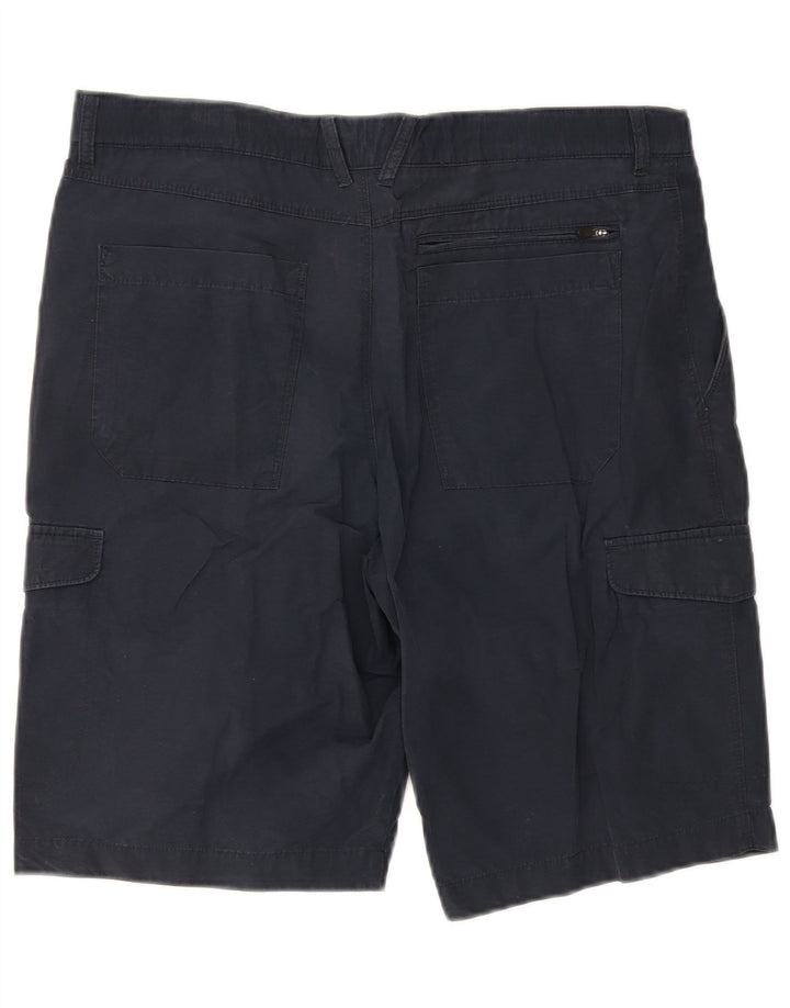 Pantaloni scurți cargo pentru bărbați Marks & Spencer W36 Large Bleumarin