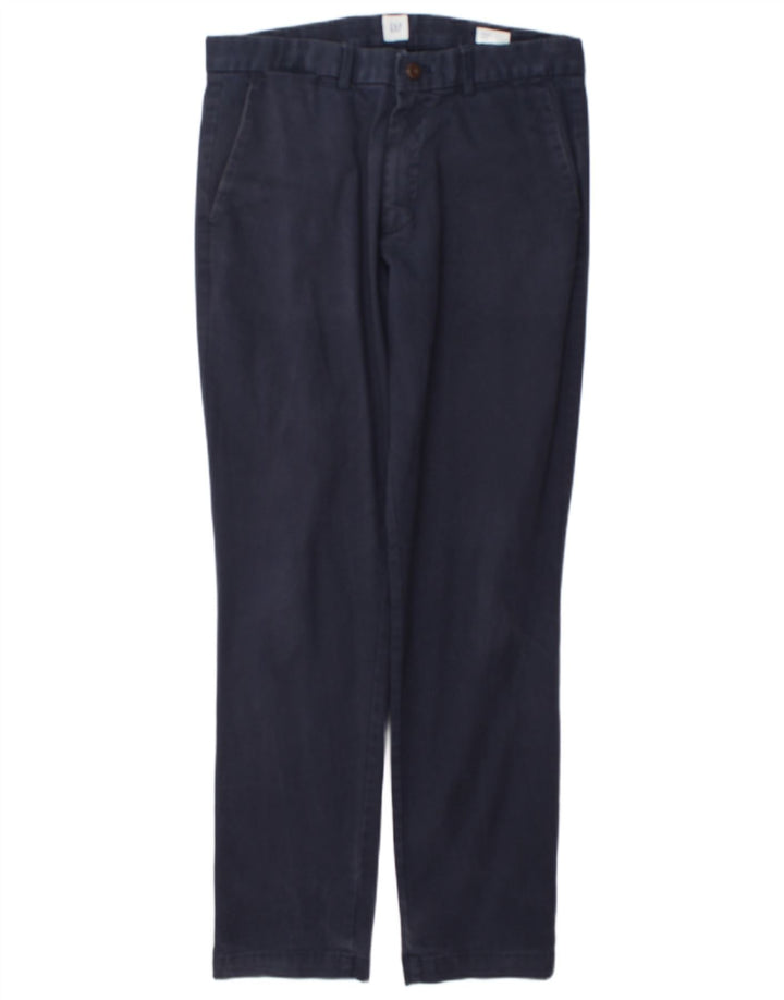 Pantaloni chino subțiri pentru bărbați Gap L32 L32 bleumarin