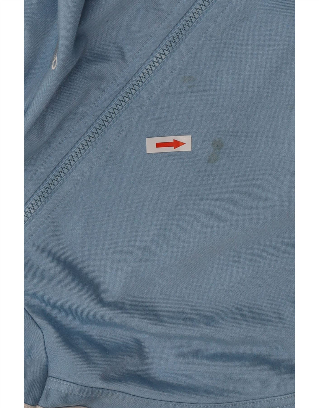 Jachetă de top pentru trening ADIDAS pentru bărbați, Marea Britanie 40/42, poliester albastru mediu