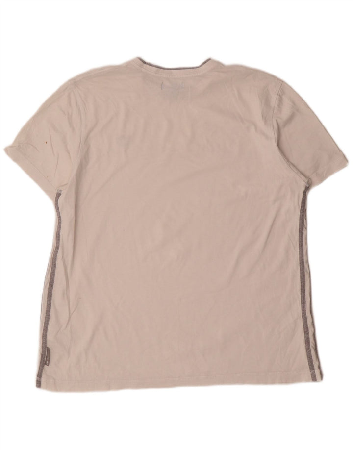 Tricou pentru bărbați Adidas Top XL Bumbac alb