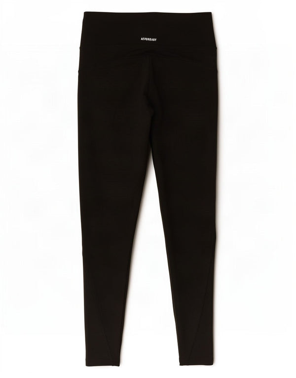 Leggings pentru femei Adidas Tight Fit UK 8/10 Poliester negru mic