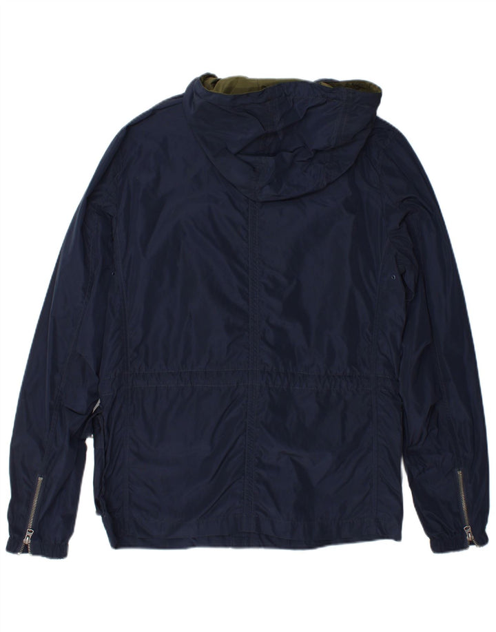 Jachetă cu glugă pentru bărbați Wrangler UK 36 Poliester bleumarin mic