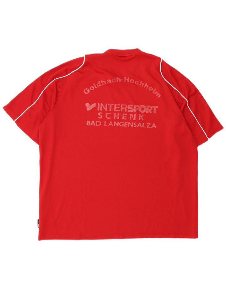 Tricou Adidas Climalite Graphic Top XL Poliester Roșu